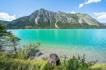 Fototapeta na wymiar Heiterwanger See in Tyrol, Austria