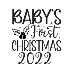 Baby's first Christmas 2022 