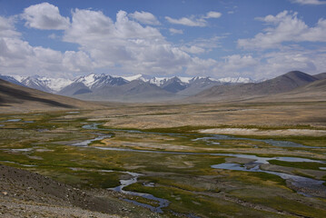 Wild desolation off the Pamir Highway, Tajikistan