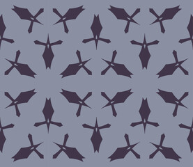 Abstract geometric pattern. A seamless background, vintage texture.