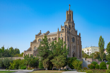 Fototapeta na wymiar Roman Catholic Cathedral of the 