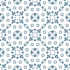 Fototapeta premium Abstract geometric pattern. A seamless background, vintage texture. 