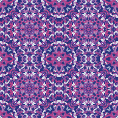 Seamless fractal pattern in vector format for printed fabrics or any other purposes. Every object is grouped base on color so the pattern is editable, tileable and easy to use.