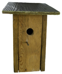 nichoir en bois fabrication maison détouré