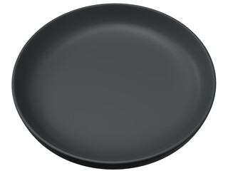 Kitchen plate 3d render for scene creation