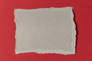 Red gray cardboard paper background. Full frame texture.