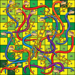 snakes and ladders board game design