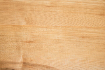 Texture of light maple boards covered with linseed oil