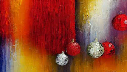 abstract wallpaper festive mood for the holidays varied oil texture