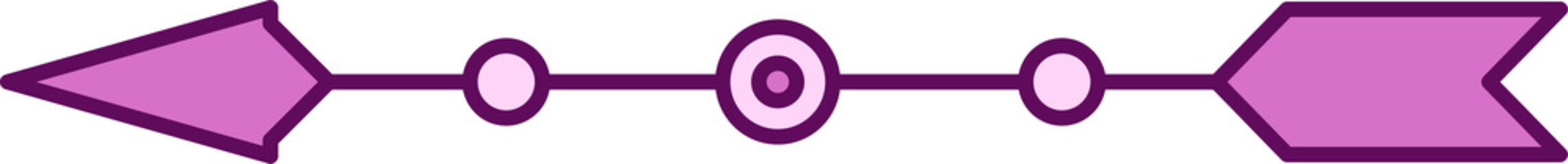 decorative arrow illustration