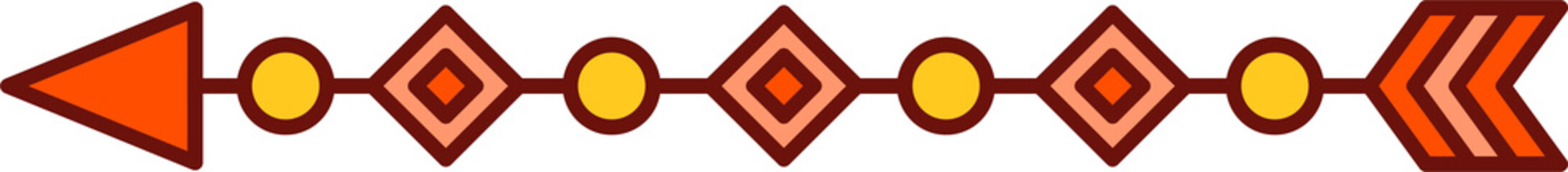 decorative arrow weapon illustration