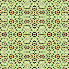 seamless pattern with flowers