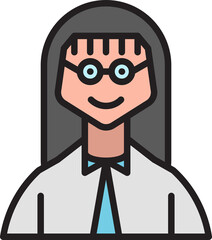 woman avatar illustration