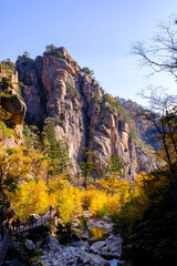 Autumn colors of Seoraksan National Park