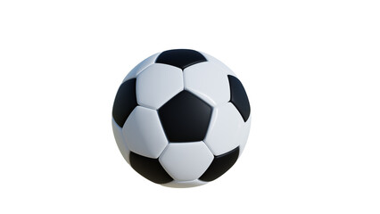 Fototapeta na wymiar soccer ball isolated on white
