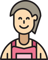 woman character avatar