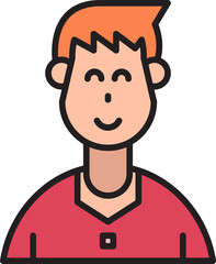 boy character avatar illustration