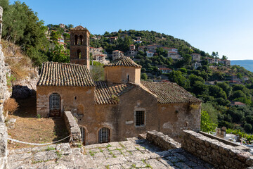 Zoodochos Pigi Byzantine church in Karytaina, Arcadia, Greece