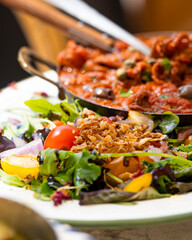 Food closeup