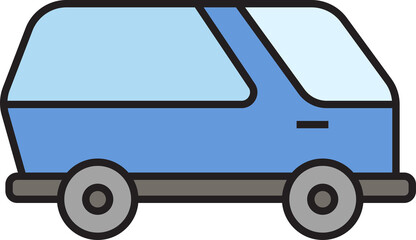 delivery van icon