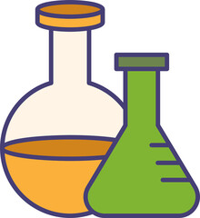 round bottom flask icon