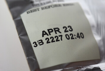 expiry date label