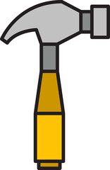 claw hammer icon