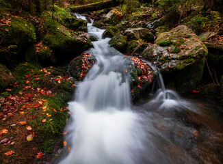 Fototapeta na wymiar waterfalls, river, nature 