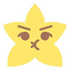 mad star emoji