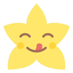 yummy star emoji