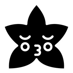 kissing star emoji