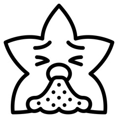 vomiting star emoji