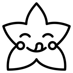 yummy star emoji