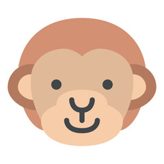 monkey animal face avatar zoo
