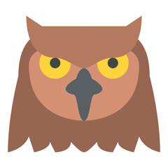 owl animal face avatar zoo