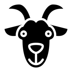 goat animal face avatar zoo