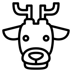 deer animal face avatar zoo