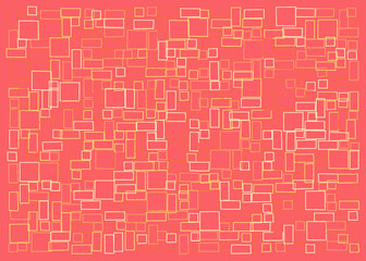 Offset Quads generative art background art illustration