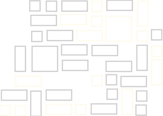 Offset Quads generative art background art illustration