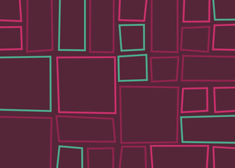 Offset Quads generative art background art illustration