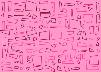 Offset Quads generative art background art illustration