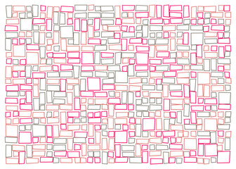 Offset Quads generative art background art illustration