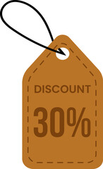 Price tag sale banner ribbon