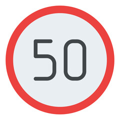 speed limit traffic sign