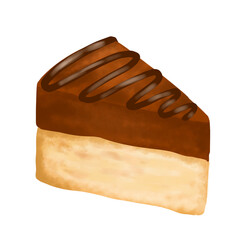 Slice of Chocolate Cake