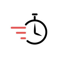 Fast Time Flat Icon