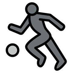 soccer player pose football team sport club