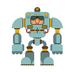 Robot Png Format With Transparent Background	