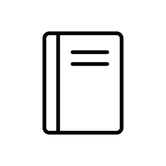 Book Icon Vector Design Template