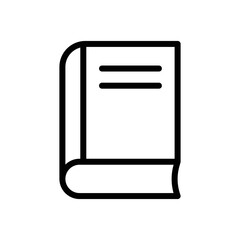 Book Icon Vector Design Template